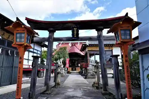 大鏑神社の鳥居