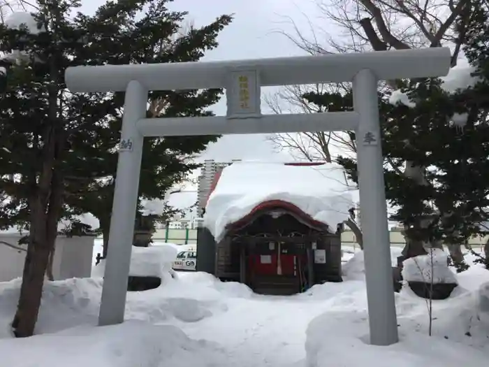 難得龍神社の鳥居