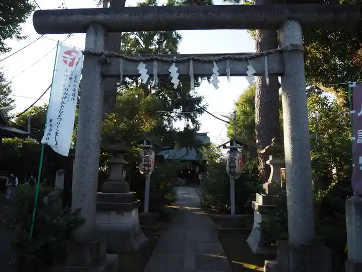 御霊神社の鳥居