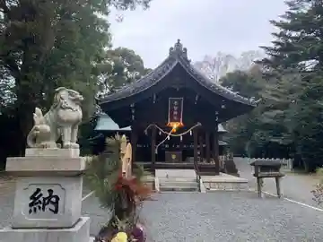 布智神社(本甲)の本殿・本堂