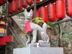 市谷亀岡八幡宮の狛犬