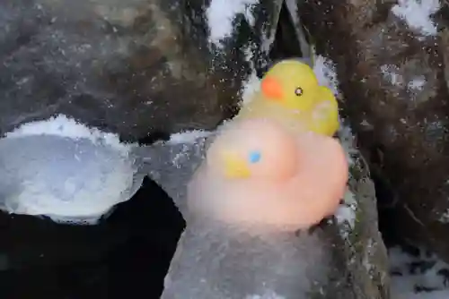 大鏑神社の手水