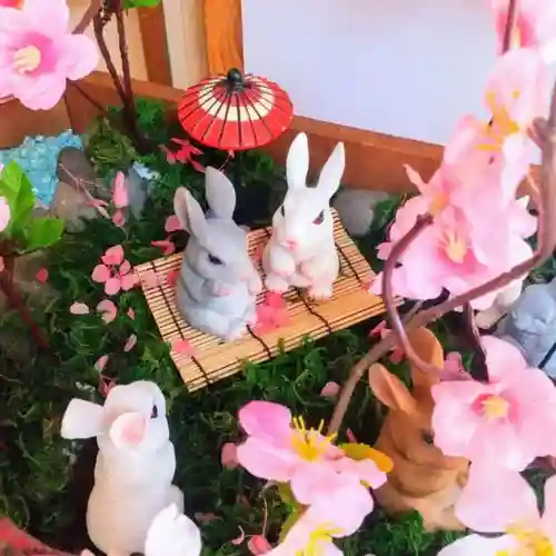 彌彦神社　(伊夜日子神社)の像