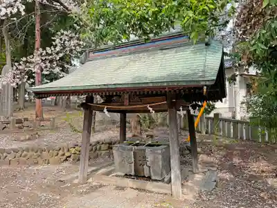 坂城神社の手水舎