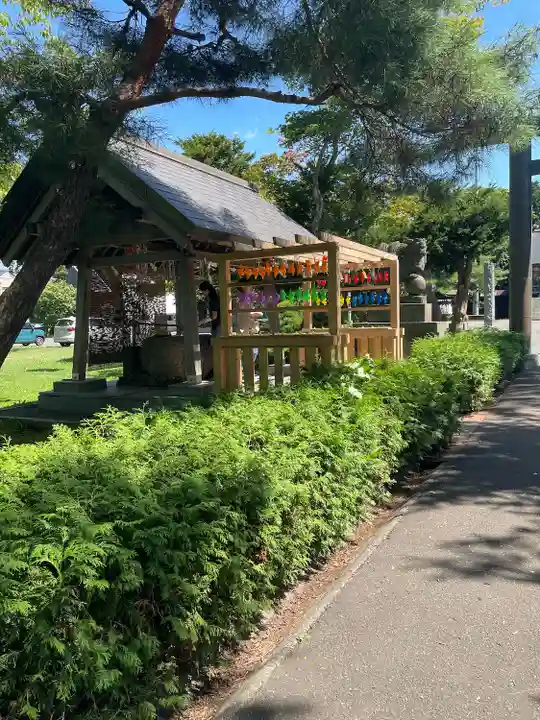 当別神社の手水舎
