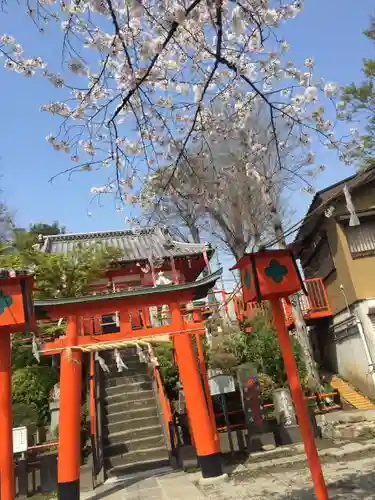 塚越稲荷神社の鳥居