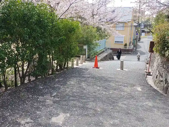 兵庫縣神戸護國神社の周辺
