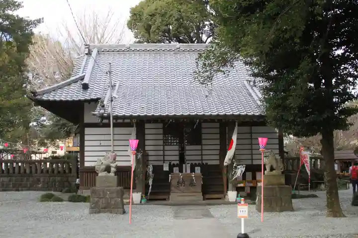 佐野原神社の本殿・本堂