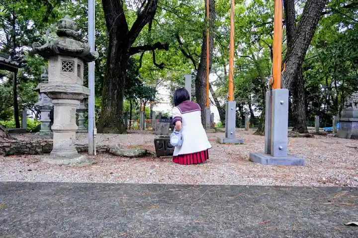和泉八劔神社の手水舎