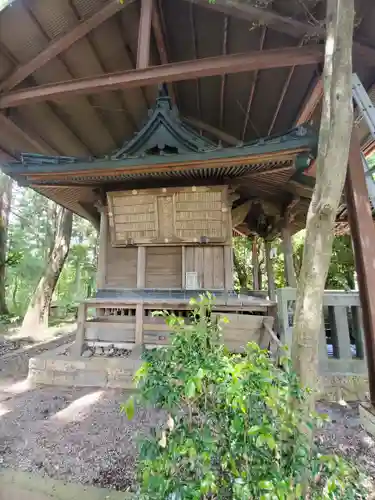 三日月神社の本殿