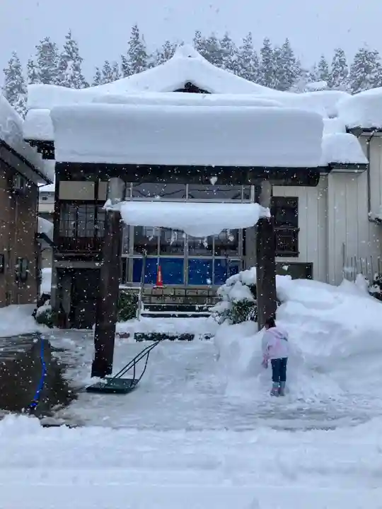 栃尾大神宮の自然