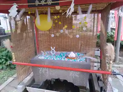 島田八坂神社の手水舎