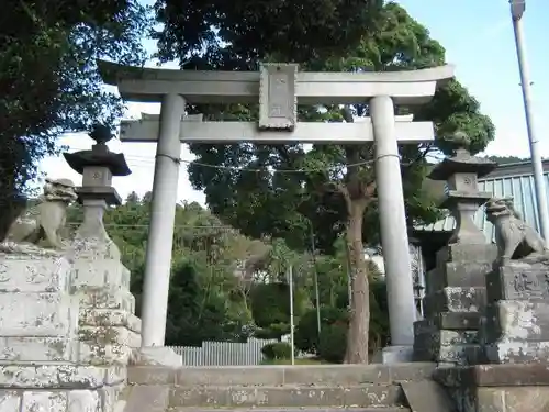 八雲神社（北鎌倉・山ノ内）の鳥居