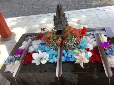 美濃國一宮　南宮大社の手水舎