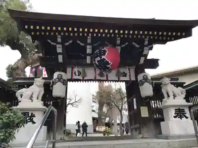櫛田神社の山門・神門