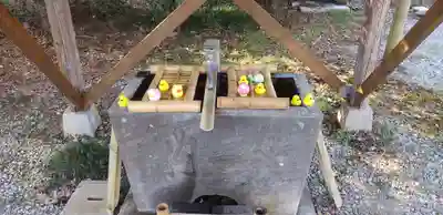 網戸神社の手水舎