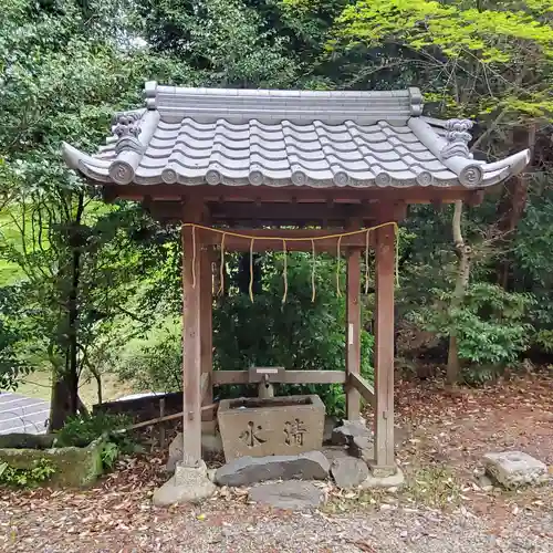 蟬丸神社（蝉丸神社）の手水舎