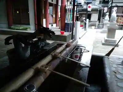 敷津松之宮　大国主神社の手水舎