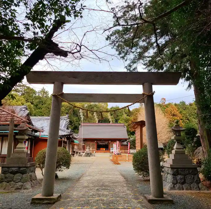 東田神明宮の鳥居