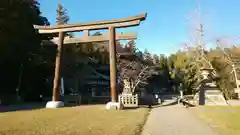 馬見岡綿向神社の鳥居