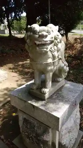 於岐都説神社の狛犬