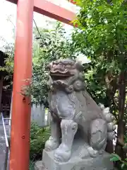 漢國神社の狛犬