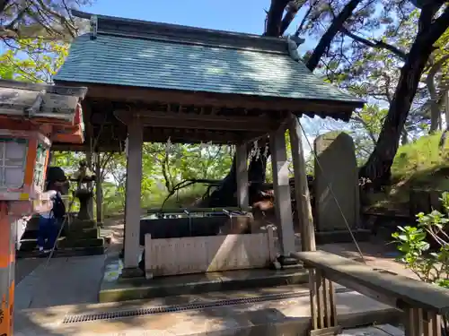 高山稲荷神社の手水