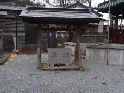 御嶽大神の手水舎