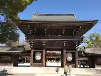 寒川神社の山門・神門
