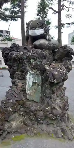 お三の宮日枝神社の狛犬