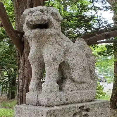 亀田八幡宮の狛犬