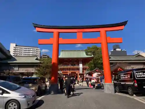 生田神社の鳥居