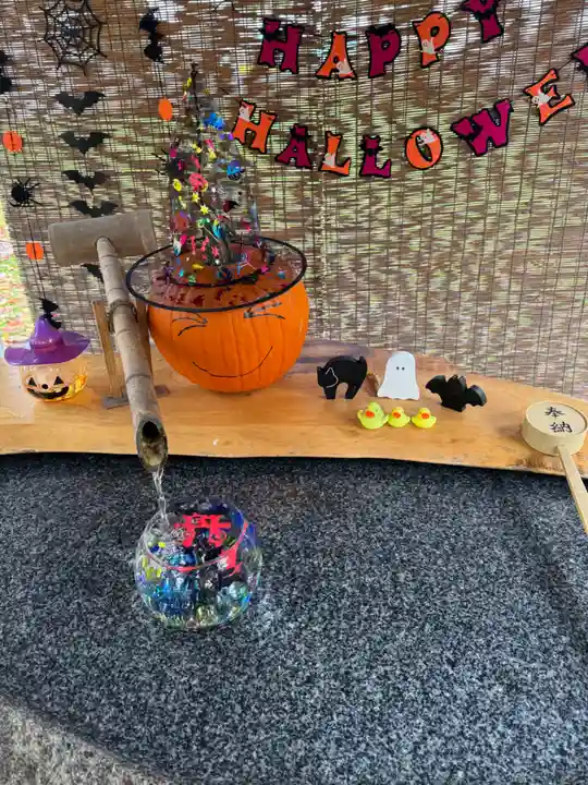 当別神社の手水舎