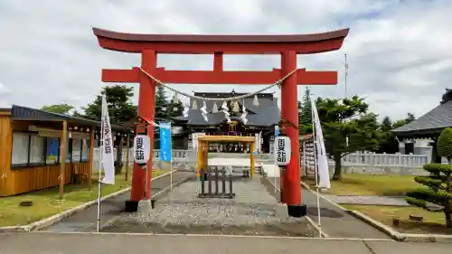 美瑛神社の鳥居