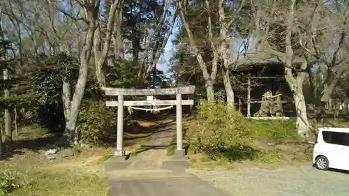 御幸神社の鳥居