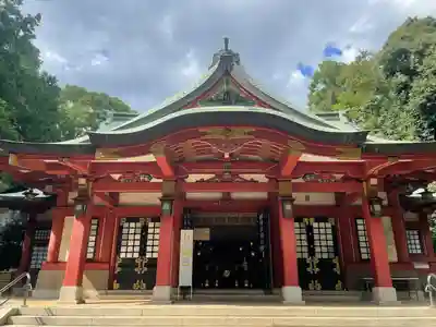 世田谷八幡宮の本殿・本堂