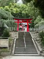 小川諏訪神社の鳥居