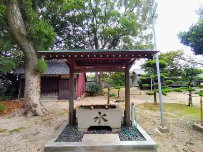 熊野神社(上町)の手水舎