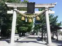 諏訪神社の鳥居