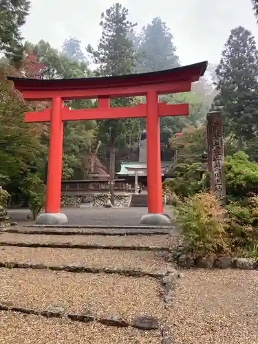 丹生川上神社（下社）の鳥居