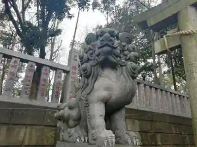 大宮・大原神社の狛犬