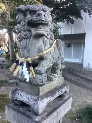 天神社（勝川町）の狛犬
