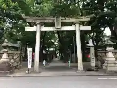 若宮八幡社の鳥居