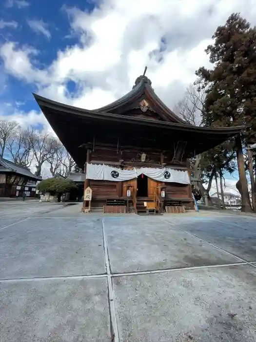 武水別神社の本殿