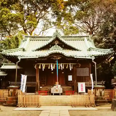 代々木八幡宮の本殿・本堂