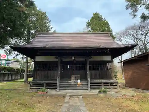 諏訪神社の本殿・本堂