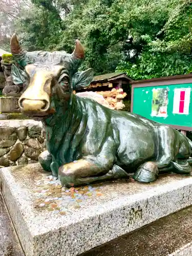 谷保天満宮の狛犬