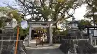 羽利神社の鳥居