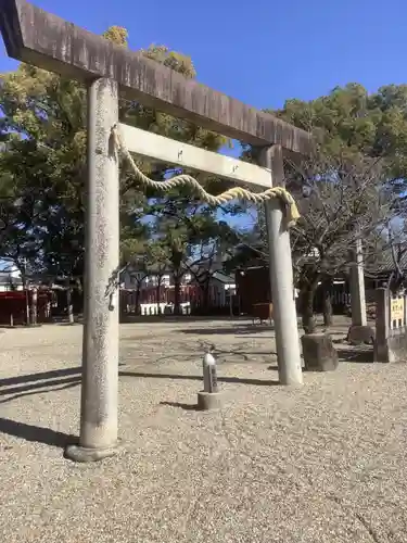 八王子神社の鳥居