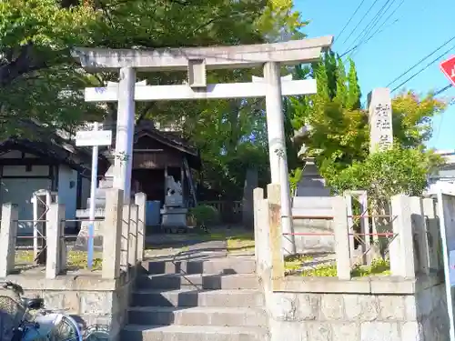 若宮八幡社（氷室八幡社）の鳥居